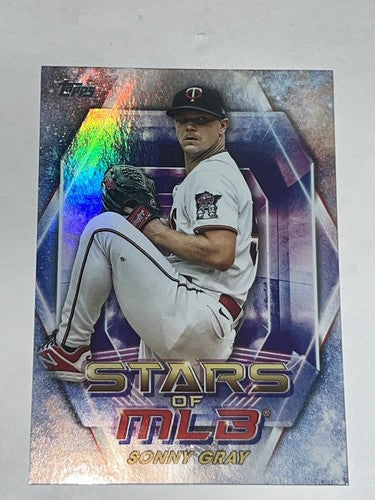 2023 Topps Series 1 - Stars of MLB Chrome Sonny Gray #SMLBC-76 Minnesota Twins