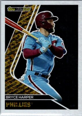 TOPPS BLACK GOLD #BG-21 BRYCE HARPER BLACK GOLD
