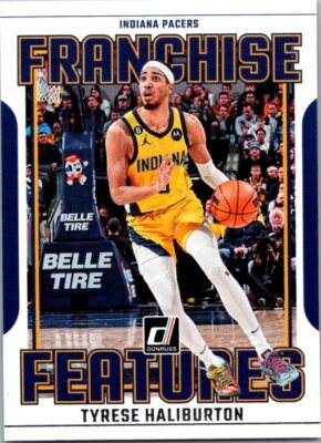 2023-24 Donruss #9 Tyrese Haliburton Franchise Features
