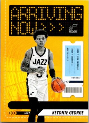 2023-24 Hoops #6 Keyonte George Arriving Now RC