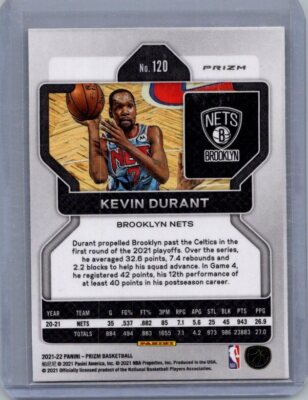 2021-22 Panini Prizm #120 Kevin Durant HALO