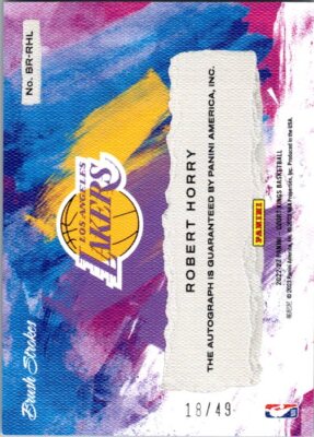 COURT KINGS #BR-RHL ROBORT HORRY AUTO