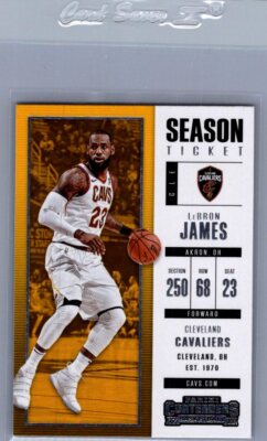 2017-18 Panini Contenders #20 LeBron James