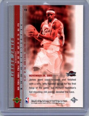 PHENOMENAL BEGINNING #16 LEBRON JAMES RC