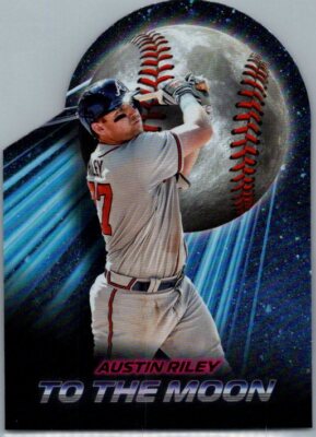 2024 Topps Big League #TM-26 Austin Riley To the Moon Die-Cuts