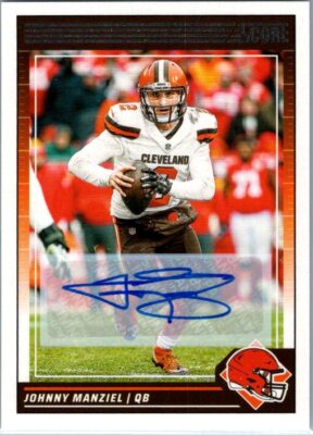 SCORE FOOTBALL #72 JOHNNY MANZIEL AU