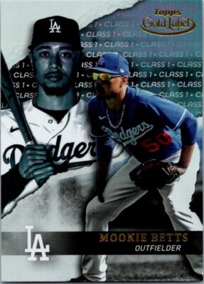 2020 Topps Gold Label #11 Mookie Betts