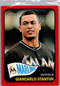2014 Topps Heritage #53 Giancarlo Stanton Red Border
