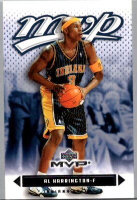2003-04 Upper Deck MVP #62 Al Harrington Silver