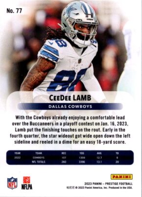 PRESTIGE #77 CEEDEE LAMB