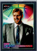 2021 Topps Finest #41 Dirk Nowitzki SILVER