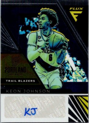 2021 Panini Chronicles Draft Picks #FRA-KJ Keon Johnson AUTO
