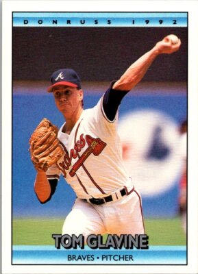 1992 Donruss #629b Tom Glavine