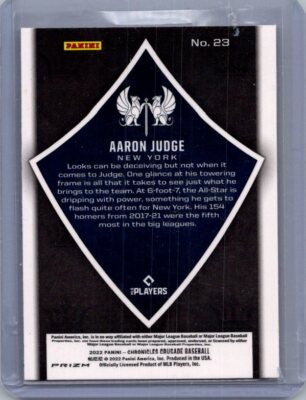 CHRONICLES CRUSADE #23 AARON JUDGE
