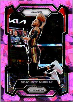 PRIZM #112 DEJOUNTE MURRAY CRACKED ICE PINK