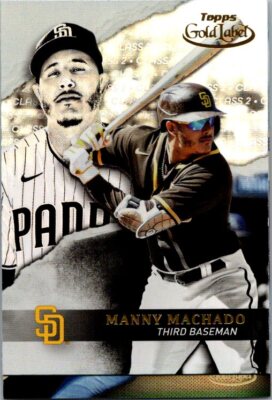 2020 Topps Gold Label #80 Manny Machado Class 2
