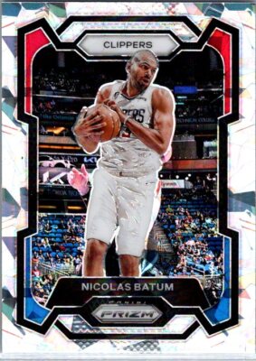 2023-24 Panini Prizm #262 Nicolas Batum Prizms Silver