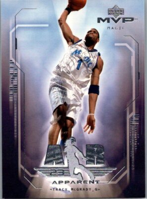 2002-03 Upper Deck MVP #A5 Tracy McGrady Air Apparent