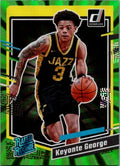 2023-24 Donruss #244 Keyonte George Green Laser Holo