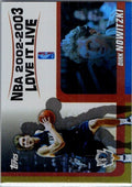 2003 Topps NBA Love It Live Holo Insert #LL-DN Dirk Nowitzki 🔥