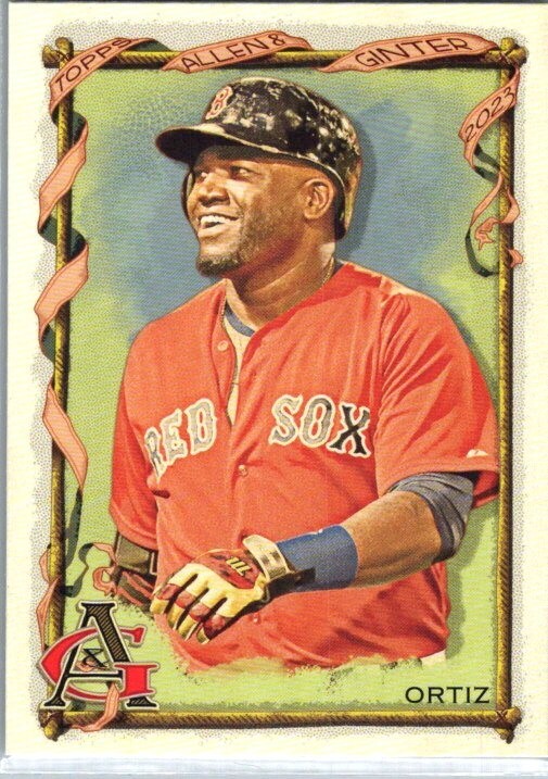 2023 Topps Allen & Ginter David Ortiz #178 Boston Red Sox