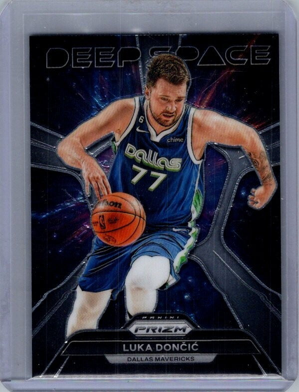 LUKA DONCIC 2023-24 PANINI PRIZM #6  DEEP SPACE INSERT