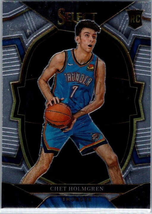 2022-23 Panini Select Basketball CHET HOLMGREN RC Base Concourse Level #83